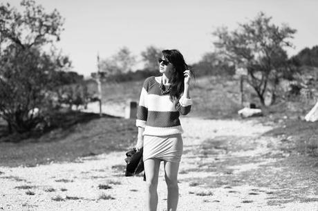 mademoiselle plume gémo doudoune comptoir des cotonniers photo blog mode8 Black feather