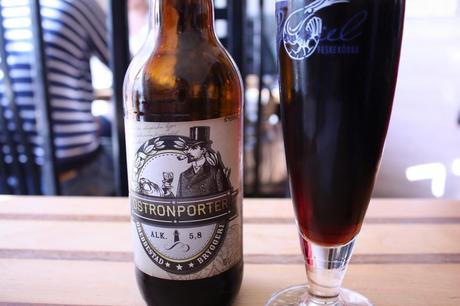 Bière brune de la région