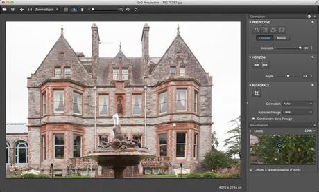 DxO Perspective pour Mac OS X gratuit jusqu’au 3 novembre 2013 leslie_castle-2