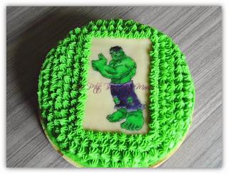 Gâteau Hulk