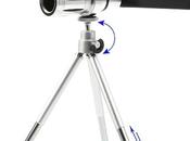 Téléobjectif Zoom Aluminium avec Trépied Etui Protection pour iPhone 5C...