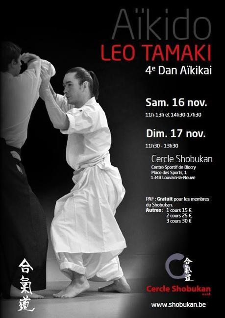 Léo Tamaki à Louvain la Neuve, 16 et 17 novembre 