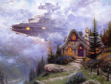 Thomas Kinkade: quand star wars envahit nos campagnes