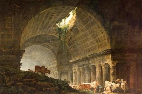 hubert robert 1785  galerie-en-ruines