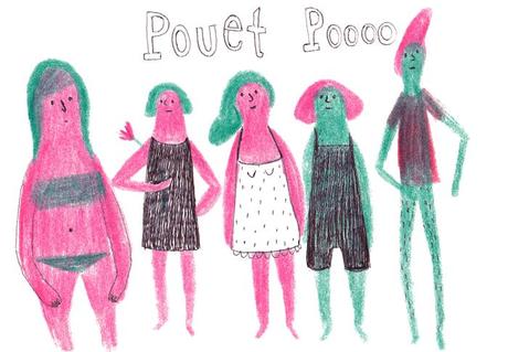 J'aime beaucoup l'association du rose et du vert.La preuv...