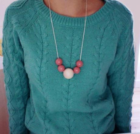 J'aime beaucoup l'association du rose et du vert.La preuv...