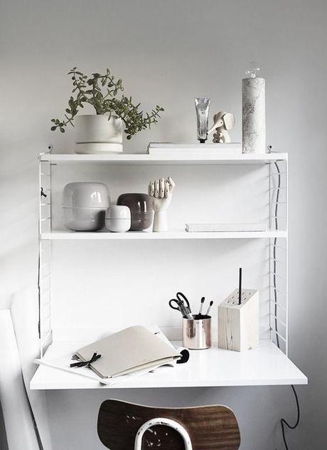 10 bureaux scandinaves en noir et blanc | www.decocrush.fr