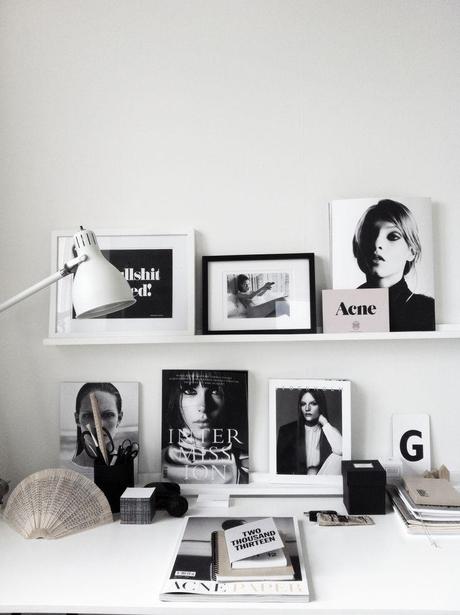 10 bureaux scandinaves en noir et blanc | www.decocrush.fr