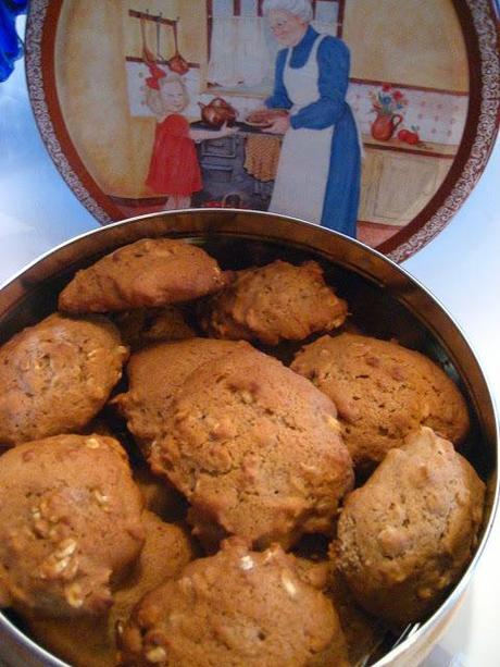 Biscuits à la compote de pommes et aux épices