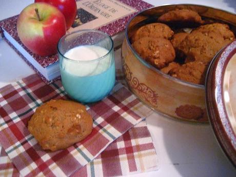 Biscuits à la compote de pommes et aux épices