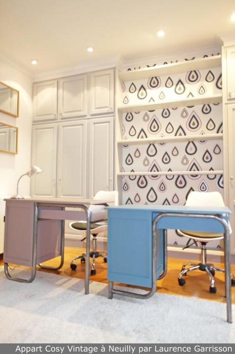 Appartement Cosy Vintage à Neuilly par Laurence Garrisson