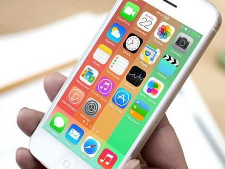 4 colonnes ou rangs pour un fond d'écran iPhone...