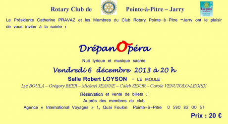 La lutte contre la DREPANOCYTOSE : actions jumellées des Rotary Club de Pointe-à-Pitre JARRY (9730) et Pouilly Sombernon Arnay (1750)