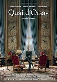 QuaiDOrsay affiche Quai d’Orsay au cinéma : une savoureuse comédie du pouvoir