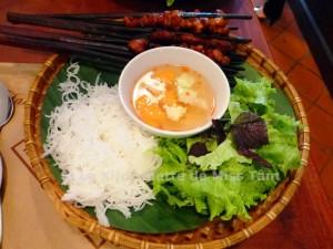 Bun Cha, vermicelles de riz au porc grillé de Hanoï (Bún Chả Hà Nội)