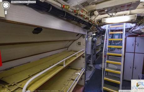 Visitez l’intérieur d’un sous-marin avec Google Street View