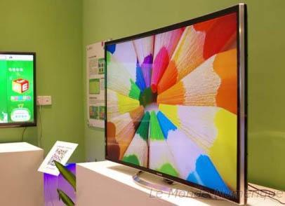 ChangHong annonce la commercialisation de sa première TV incurvée en Chine