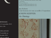 Galerie Jane ROBERTS exposition JOSEPH KEIFFER EMMANUEL BLOT