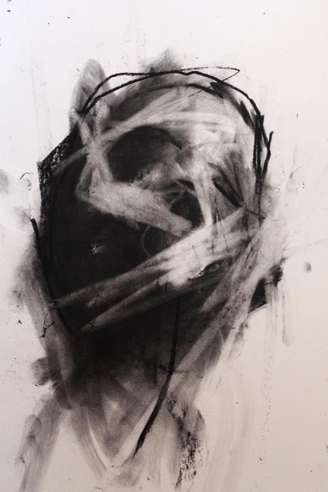 antony-micallef-lazarides-gallery-black-portrait dead