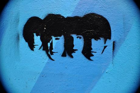 Beatles pochoir