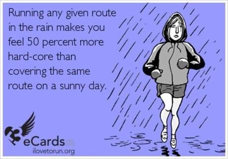 Courir sous la pluie n’a jamais tué aucune joggeuse !