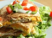 Quesadillas poulet fromage