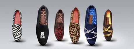 Mode : Les slippers personnalisés Matthew Cookson photo page FB de matthew Cookson