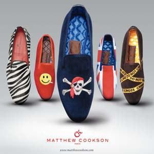 Mode : Les slippers personnalisés Matthew Cookson Mode : Les slippers personnalisés Matthew Cookson