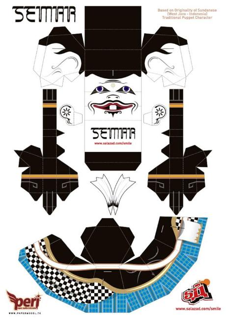 Papertoy Semar de Salazad