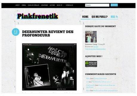 Pinkfrenetik - Refonte octobre 2009