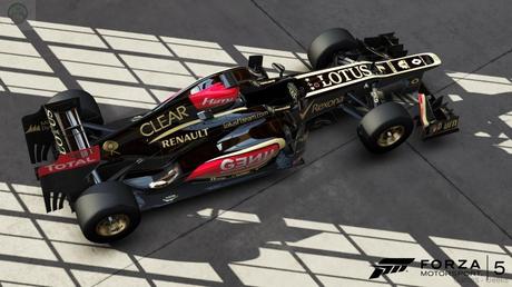 forza5 carreveal lotus e21 wm mhkwml 1024x576 Forza 5 dévoile ses F1 en images  Xbox One Turn 10 Forza Motorsport 5 