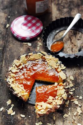 Shortbread tartelettes à l'abricot Bonne Maman et aux amandes, un petit plaisir au goût de madeleine d'enfance…