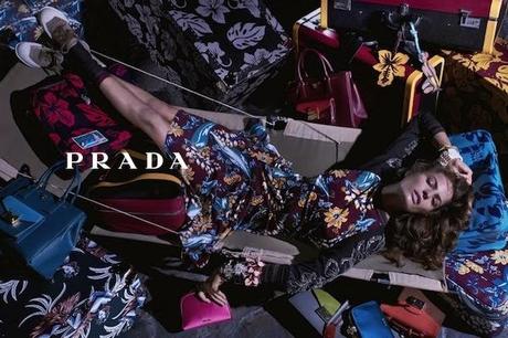 Des fleurs chez Prada pour leur nouvelle campagne