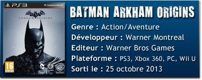fich tech bao [TEST] Batman Arkham Origins