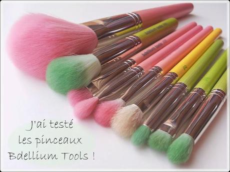 Bdellium Tools, mon avis sur ces pinceaux colorés !