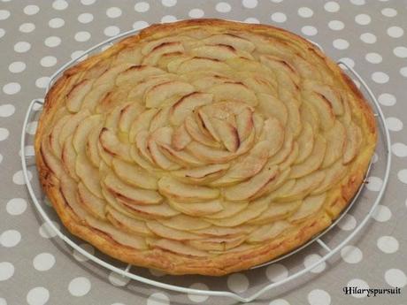 Tarte fine aux pommes / Thin apple pie