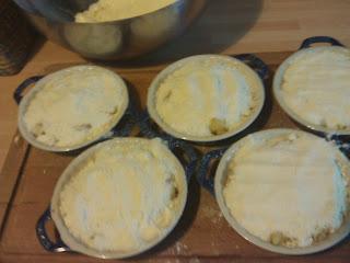 le petit dessert du week end : crumble aux pommes