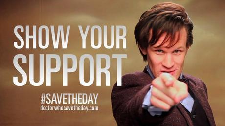 Doctor Who: il faut twitter #SaveTheDay pour avoir des images de 