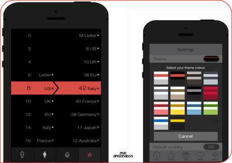 Vert iOS 7 convertisseur devises