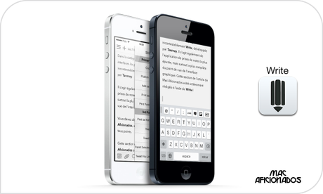 Write iPhone iOS 7