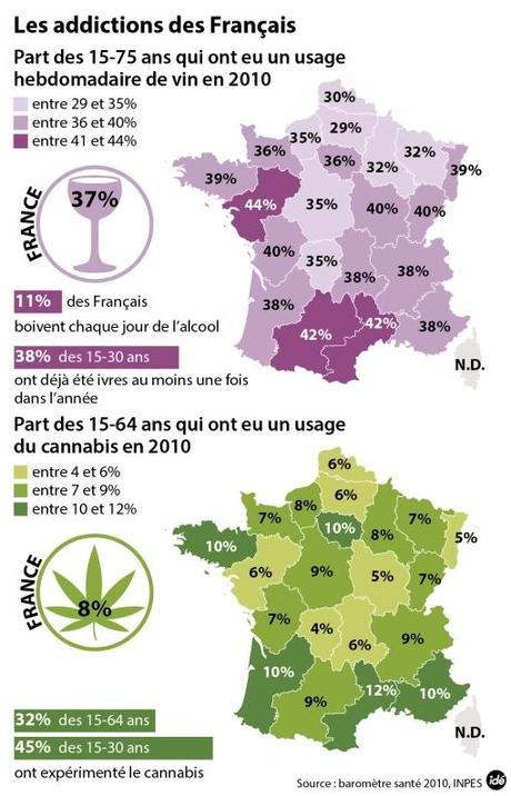 Alcool, tabac, drogues : le Languedoc-Roussillon de tous les excès - MidiLibre.fr