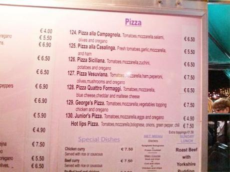 ingrédients pizza maltaises