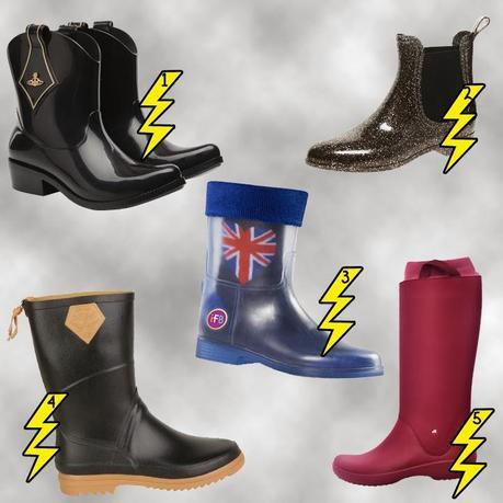 It's raining boots !