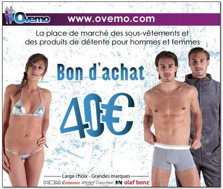 Concours - Bon Achat 40€ à gagner sur Ovemo