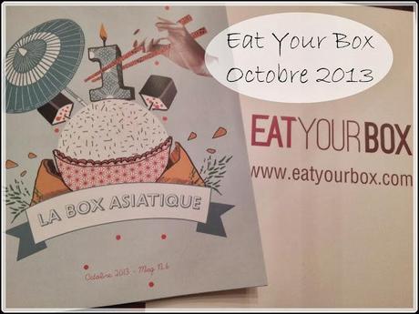 [Box] Eat Your Box Octobre 2013 + code promo