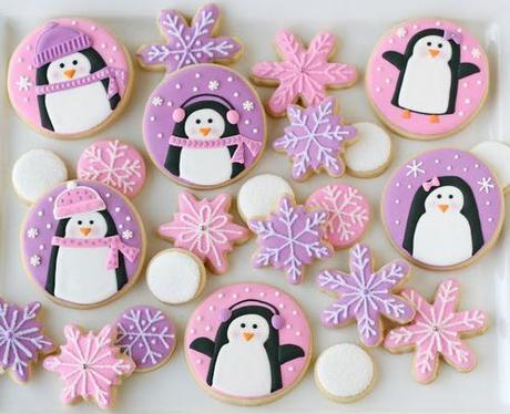winter pinguin cookies 4