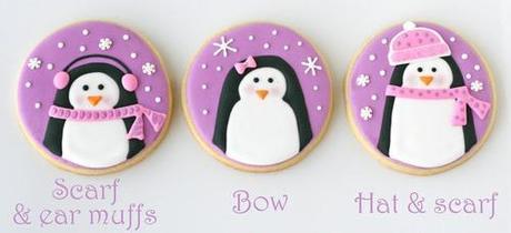 winter pinguin cookies 2