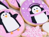 Pink Purple Penguin Cookies Glorious Treats
