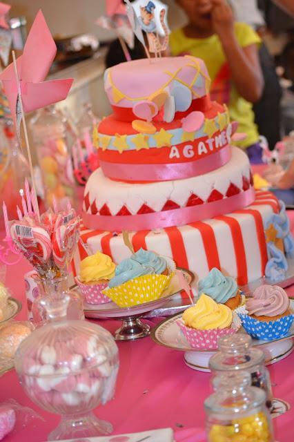 circus sweet table candy bar, bar a bonbons cirque, cake in the city