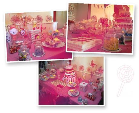 circus sweet table candy bar, bar a bonbons cirque